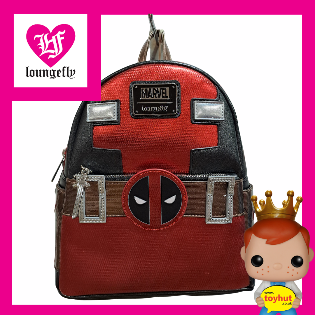 LOUNGEFLY DEADPOOL MINI BACKPACK Toy Hut