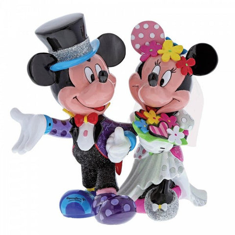 Mickey and Minnie Mouse Wedding Figurine