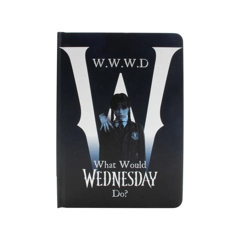 Wednesday A5 Notebook - WWWD