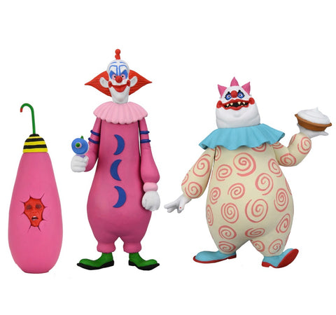 NECA  Toony Terrors Killer Klowns From Outer Space Slim & Chubby