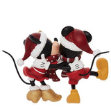 Christmas Mickey and Minnie Mouse Figrurine