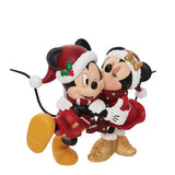 Christmas Mickey and Minnie Mouse Figrurine