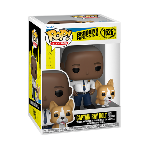 POP&Buddy: Brooklyn Nine-Nine - Captain Holt w/Cheddar