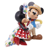 Mickey & Minnie Botanical Figurine