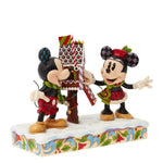 Mickey & Minnie Mouse Posting a Christmas Letter