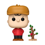 CHARLIE BROWN WITH TREE - PEANUTS