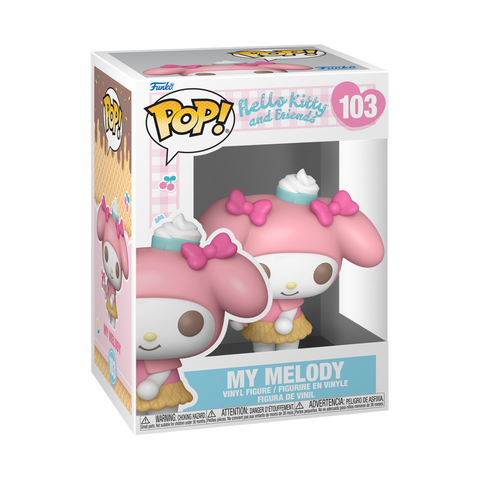 MY MELODY WITH ICE CREAM - HELLO KITTY AND FRIENDS