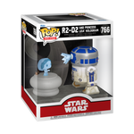 R2-D2 AND PRINCES LEIA HOLOGRAM - STAR WARS