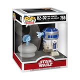 R2-D2 AND PRINCES LEIA HOLOGRAM - STAR WARS