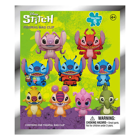 Stitch Series 5 3D Collectable Keychain