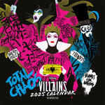 DISNEY VILLAINS 2025 30X30 SQUARE CALENDAR