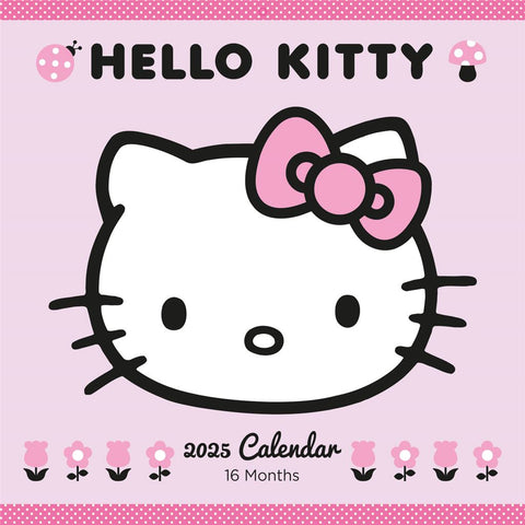 HELLO KITTY 2025 30x30 SQUARE CALENDAR