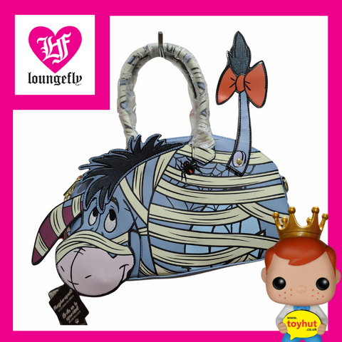 LOUNGEFLY DISNEY WTP SAD CLOWN EEYORE CROSSBODY BAG