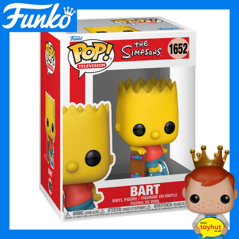 BART WITH SKATEBOARD - THE SIMPSONS