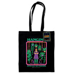 STEVEN RHODES (HANGING WITH ALL OF MY FRIENDS) BLACK TOTE BAG