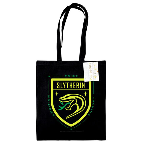 HARRY POTTER (SLYTHERIN FAN FLYER) BLACK TOTE BAG