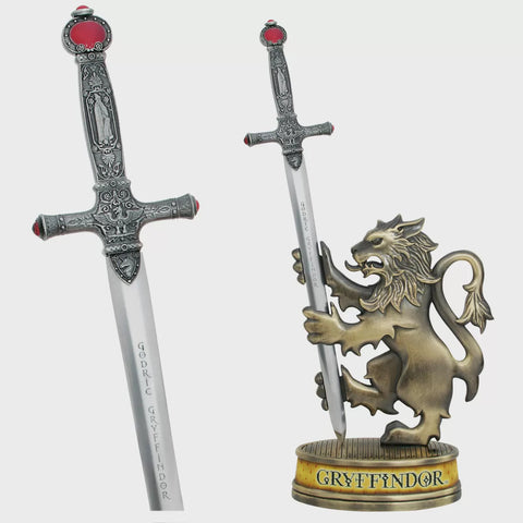 Gryffindor Sword Letter Opener with Stand