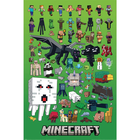 MINECRAFT (CHARACTER MONTAGE) MAXI POSTER