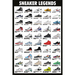 SNEAKER LEGENDS MAXI POSTER