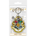 HARRY POTTER (COLOURFUL CREST HOGWARTS) PVC KEYCHAIN