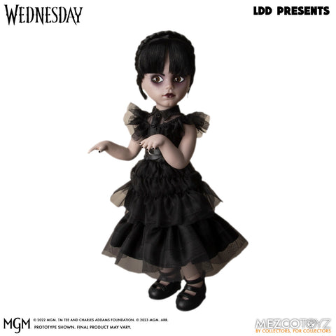 MEZCO Living Dead Dolls Present Addams Family Wednesday