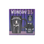 Wednesday Mug & Sock Set - Coffin Mug