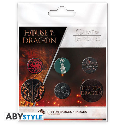 HOUSE OF THE DRAGON - Badge Pack