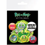 RICK AND MORTY - Badge Pack - Quotes