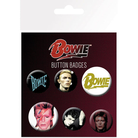 DAVID BOWIE - Badge Pack - Mix