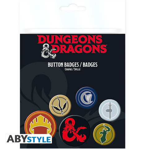 DUNGEONS & DRAGONS - Badge Pack – Factions