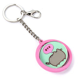 Pusheen the Cat "Hi , Bye" Spinning Keyring