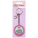 Pusheen the Cat "Hi , Bye" Spinning Keyring