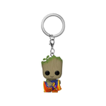 GROOT WITH CHEESE PUFFS - I AM GROOT - Funko Keychain